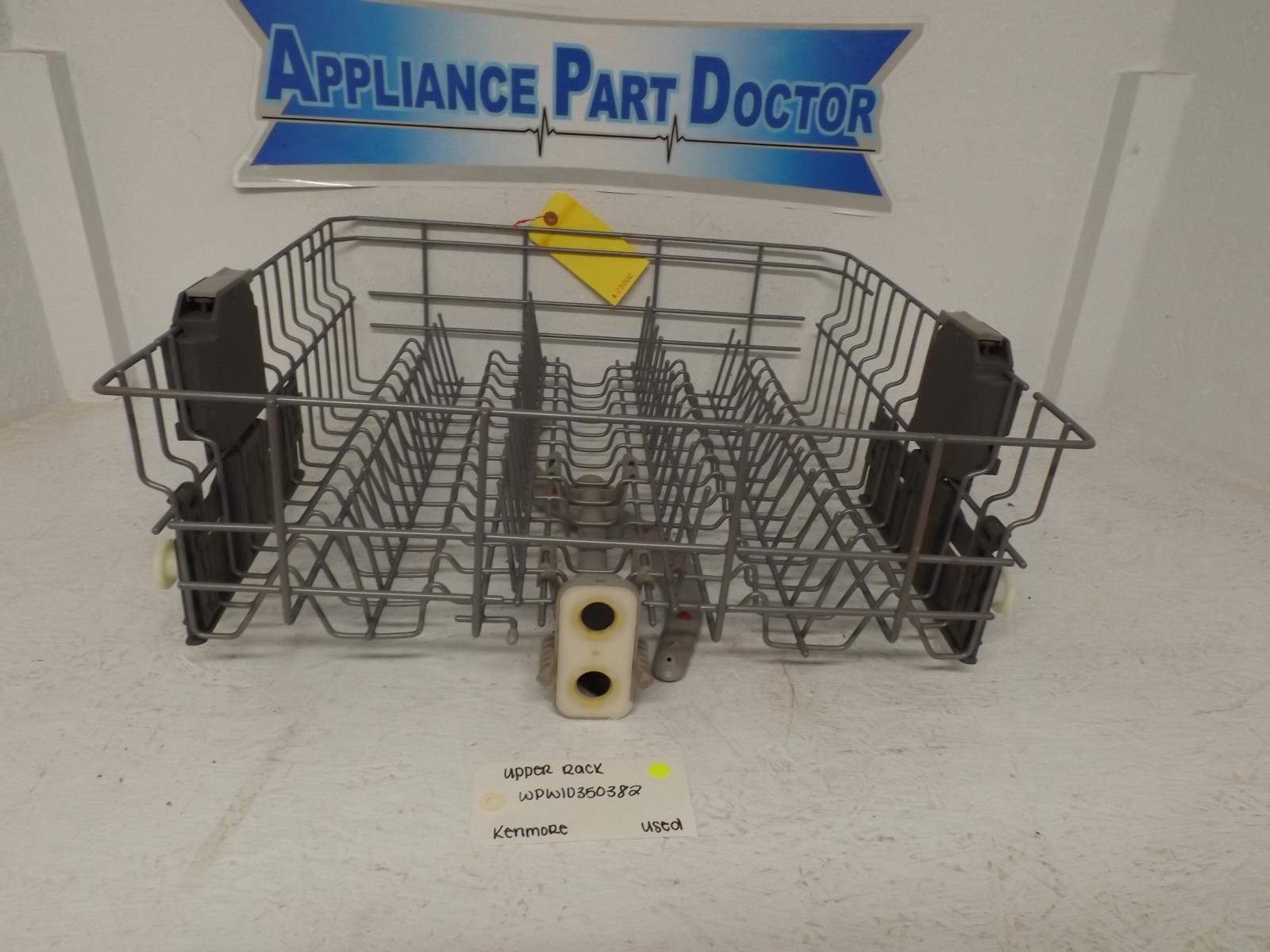 Kenmore Dishwasher WPW10350382 Upper Rack Used Kenmore Dishwasher WPW10350382 Upper Rack Used
